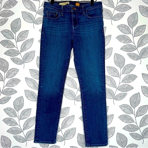 Anthropologie Pilcro and the Letterpress Stet Jeans 29 Mid Rise Skinny Stretch - Picture 1 of 16
